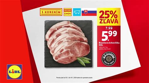 Surová bravčová krkovička narezaná na plátky