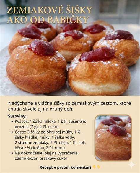Suroviny na zemiakové šišky s kakaom