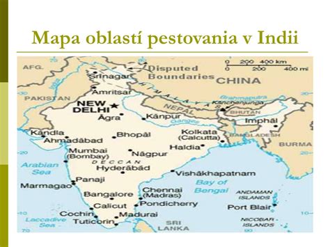 Mapa: Hlavné oblasti pestovania ryže Basmati v Indii a Pakistane