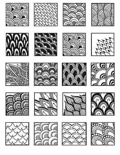 Zentangle vzory na tekvici