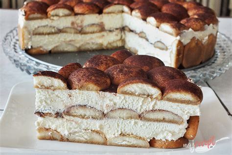 Nákres vrstvenia tiramisu v tortovej forme