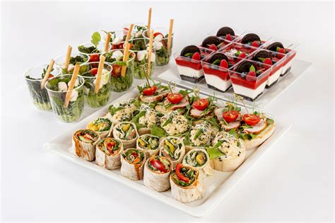 Príklady finger food na catering