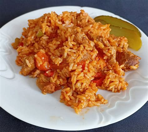 Ingrediencie na džuveč s bravčovým mäsom