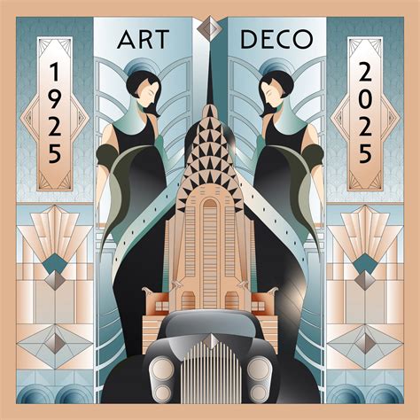 Art deco svadobná torta