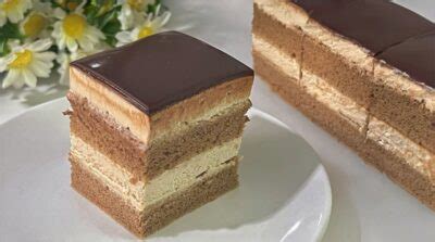 Grafické znázornenie rôznych typov piškótového cesta (klasické, genoise, anjelské, chiffon) s ich hlavnými charakteristikami