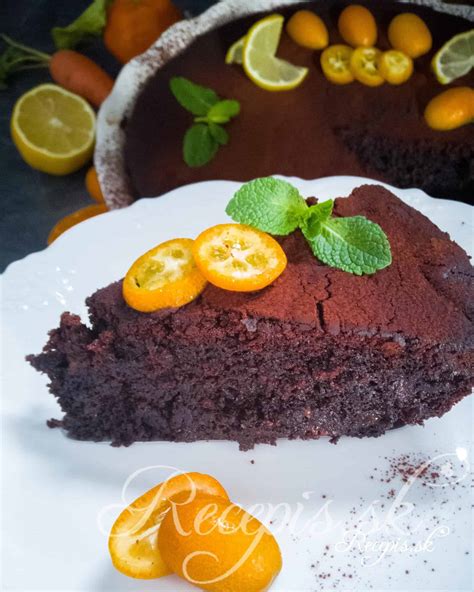 Čokoládový koláč z červenej šošovice