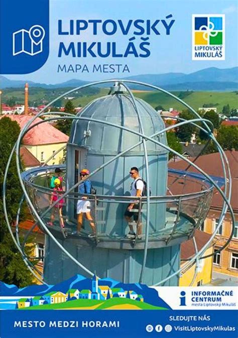 Mapa Smoleníc s označenými reštauráciami a atrakciami
