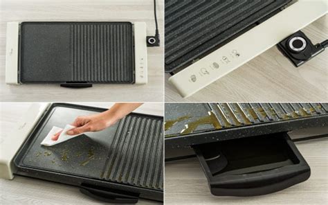 Čistenie elektrického grilu