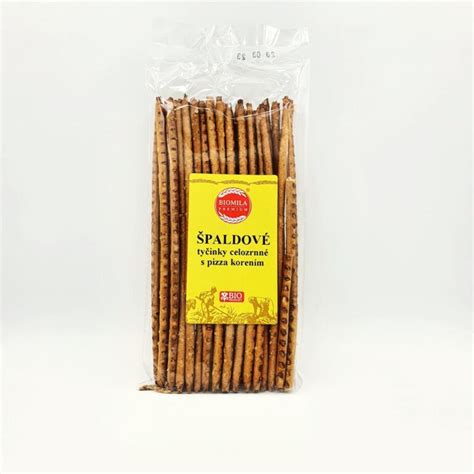 Špaldové tyčinky s pizza korením
