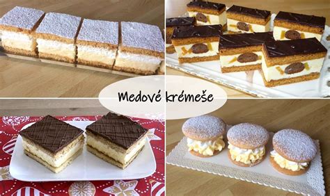Rôzne druhy korpusov na torty: piškótový, sušienkový, medový