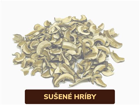 Sušené hríby