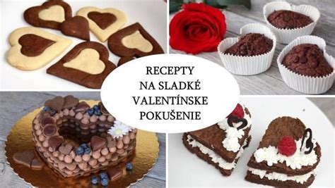 Zdobené valentínske torty