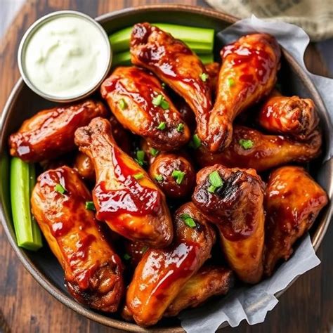 BBQ kuracie krídelká