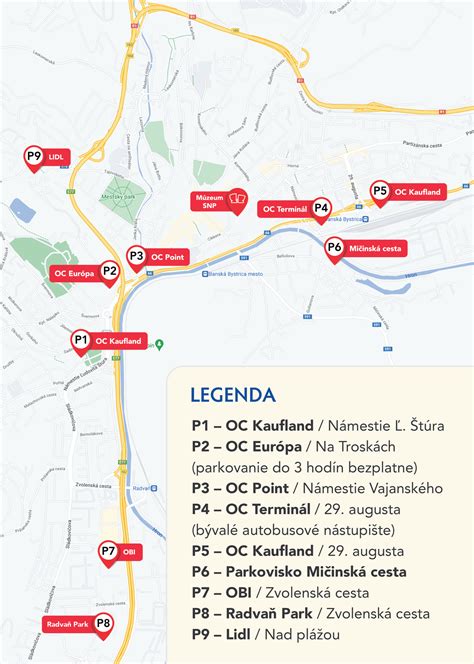 Mapa reštaurácií v Banskej Bystrici a okolí