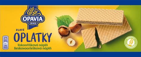 Produktové portfólio Opavia Kúpeľné Oplátky