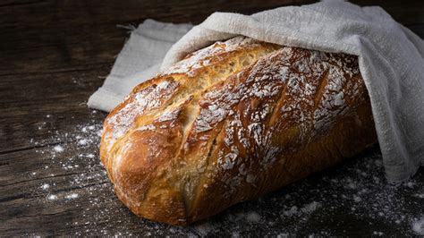 Ilustrácia čerstvo upečeného domáceho chleba