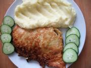 Schéma prípravy kuracích rezňov v cuketovom cestíčku