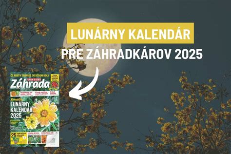 Kalendár prác v záhrade