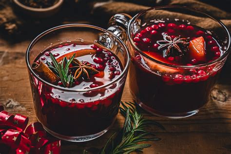 vianočný punč s ovocím a koreninami