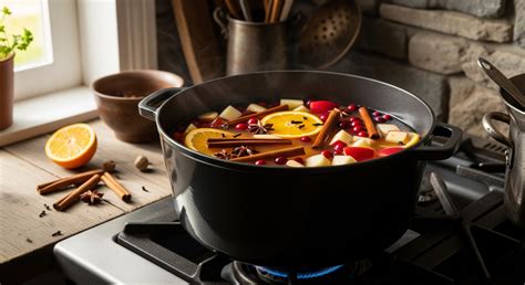 servírovanie vianočného punču