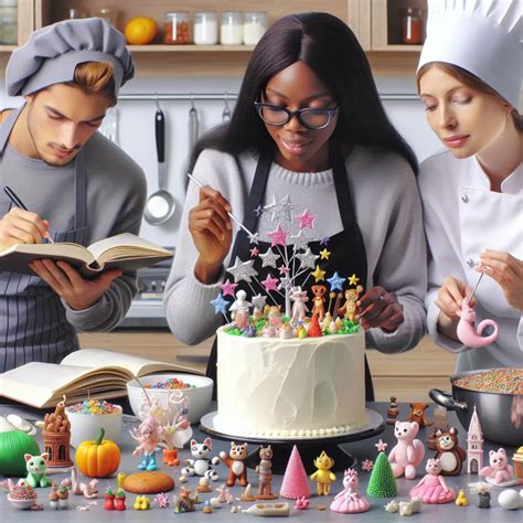 Ukážka rôznych číselných zápichov na tortu