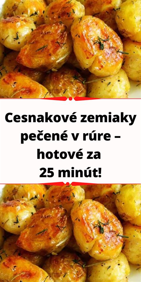 Pečené zemiakové polovičky s bylinkami