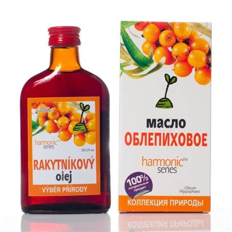 Rakytníkový olej v fľaštičke