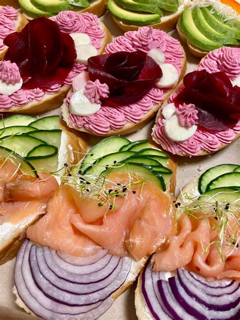 Rôzne druhy chlebíčkov