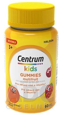 Doplnky stravy pre deti s vitamínmi a minerálmi