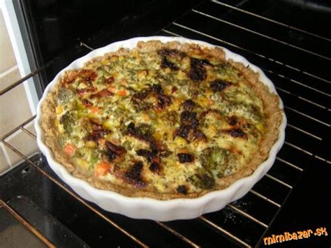 Vegetariánsky quiche s paprikou