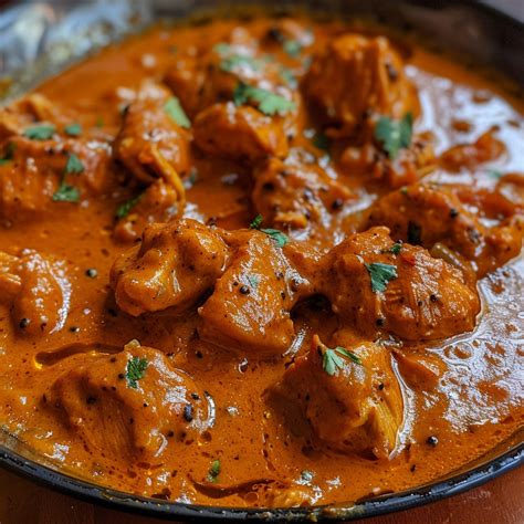Misky s pripraveným jedlom Chicken Tikka Masala a Chapati