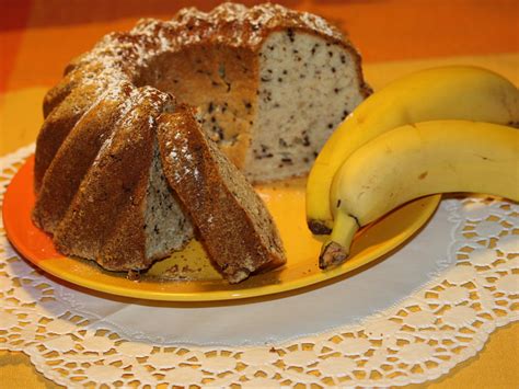 Bananová bábovka bez laktózy