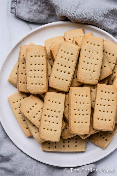 Shortbread prsty a kolieska