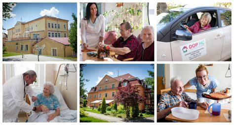 Ilustrácia opatrovateľskej starostlivosti o seniorov