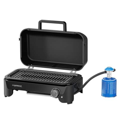 Záhradný plynový gril Campingaz na terase