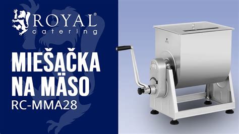 Schéma údržby mlynčeka na mäso