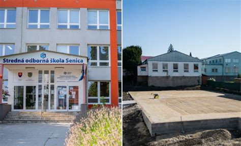 Budova Súkromnej strednej odbornej školy podnikania v Senici