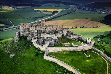 Panoramatický pohľad na Spišský hrad