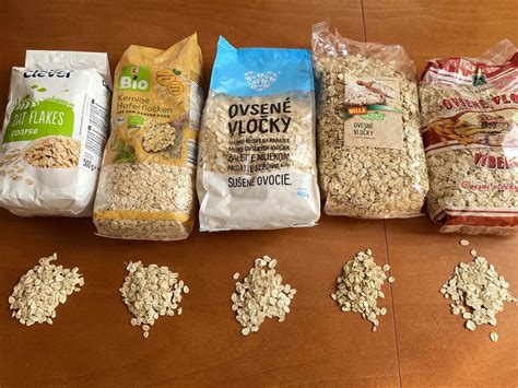 Grafické znázornenie obsahu živín v ovsených vločkách