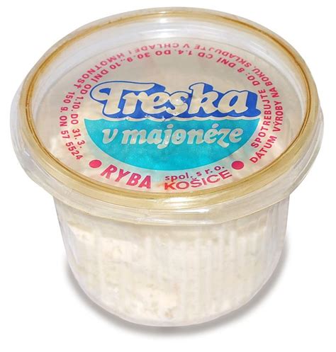 Obal tradičnej Tresky v majonéze