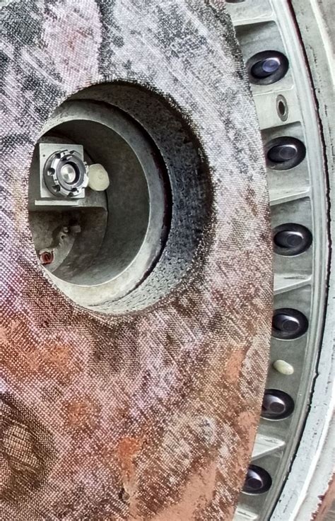 Detail smaltovaného povrchu