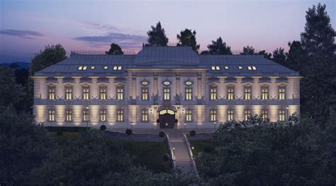 Pohľad na historický kaštieľ Gino Park Palace