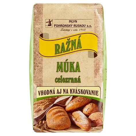 Zrnká raže a ražná múka