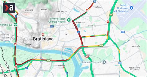 Mapa pekárenských prevádzok v Bratislave