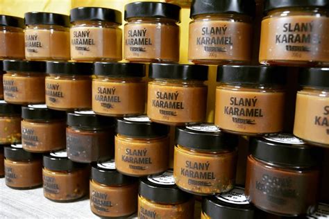 Pripravený slaný karamel
