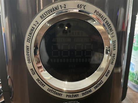 Ovládací panel multifunkčného hrnca