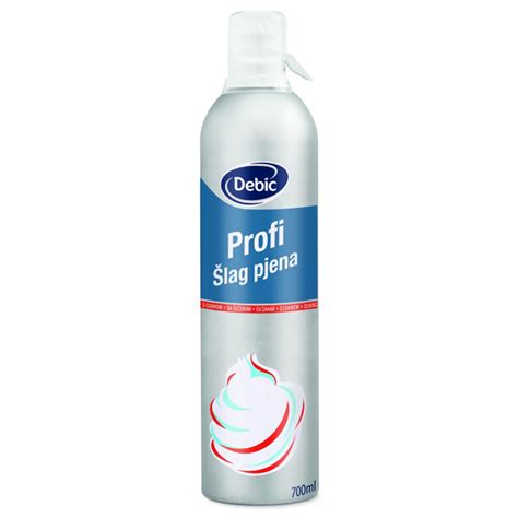 Zloženie vegánskej šľahačky v spreji