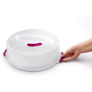 Praktická nádoba na prenášanie torty