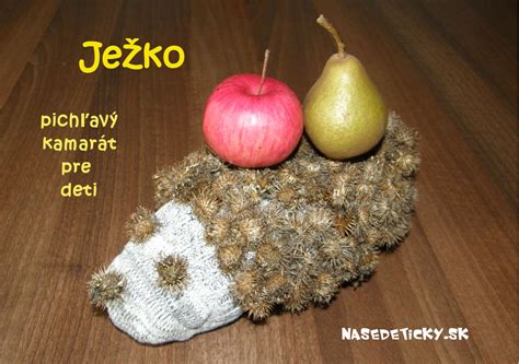 Ježko zo zemiaka a špáradiel