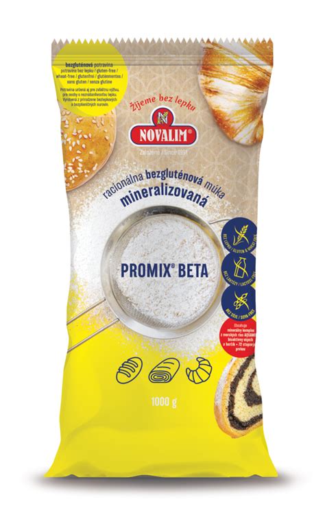 Produktová rada bezlepkových múk PROMIX